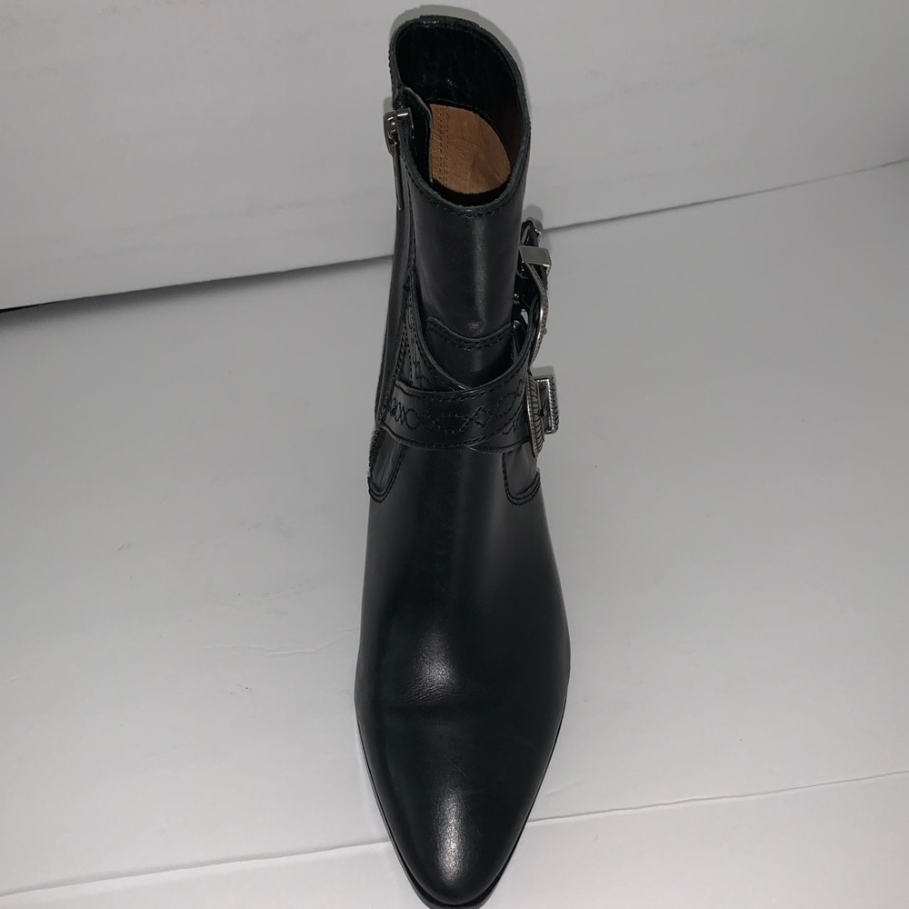 FRYE black leather ankle boots *New* - Picture 7 of 8